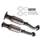2X Rear Catalytic Converters Set For Nissan Pathfinder 5.6L 2008-2012 Direct-fit New. Price: $80.50.