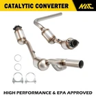 Fits 2007-2009 Jeep Wrangler V6 3.8L Front Catalytic Converter 52059930AH 49689 New. Price: $182.99.