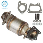 Front Left Catalytic Converter Bank For Honda Accord 2003-2007 3.0L 16450 New. Price: $44.11.