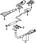 Genuine Gm Converter & Pipe 21013334 New. Price: $1202.23.