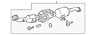 Genuine Toyota Catalytic Converter 17410-37D40 New. Price: $1194.52.