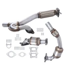 For Cadillac Srx 2010-2011 3.0L Both Catalytic Converter& Flex Pipe 10H41324/323 New. Price: $78.63.