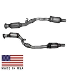 Front Left & Right Catalytic Converters Manual Transmission For Audi S4 04-09 New. Price: $1401.00.