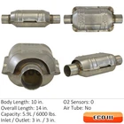 Magnaflow 49 State 93167 93000 Series Direct Fit Catalytic Converter New. Price: $1176.00.