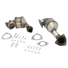 Set Of 2 Catalytic Converters Front Driver & Passenger Side Left Right Pair New. Price: $467.99.