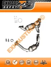 Manifold Catalytic Converter Ford Fusion 3.0L 2006-2008 Front + Rear Set New. Price: $214.35.
