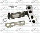 Catalytic Converter-exact-fit Davico 17481 Fits 10-11 Toyota Camry 2.5L-L4 New. Price: $326.97.