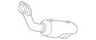 Genuine Ford Catalytic Converter JL3Z-5E212-C New. Price: $1943.75.