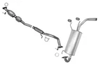 Catalytic Converter Resonator Rear Muffler Gasket For Mazda Miata 2004 2005 New. Price: $813.00.