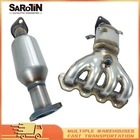 2X Catalytic Converter Exhaust Manifold For 2009-2011 Chevrolet AVEO5 1.6L New. Price: $155.00.