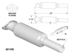 Front Center Catalytic Converter For 2014-2016 Kia Soul Ex 2.0L L4 Gas Dohc New. Price: $304.73.