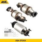 Front Catalytic Converter For Honda Pilot Odyssey And Acura Tl Set Of 641355 New. Price: $192.93.