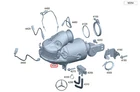 Genuine Mercedes-benz A2541405500 Exhaust Pipe / Catalytic Converter W206 OM254 New Neu. Price: $1748.84.