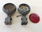 Pair Original Ntd 402 Stop Lights, For Parts Restoration, One Lens Used. Price: $60.00.