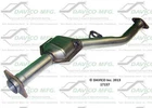 Catalytic Converter-exact-fit Davico 17157 New. Price: $379.31.