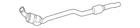Genuine Mercedes-benz Exhaust Gas Line 212-490-30-47 New. Price: $1145.00.