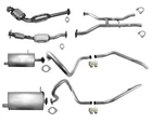 Dual Muffler Exhaust System Catalytic Converters Ford Crown Victoria 03-11 New. Price: $1118.00.