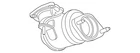 Genuine Gm Catalytic Converter 19420263 New. Price: $1527.45.
