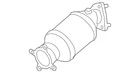 Genuine Audi Catalytic Converter 80A-254-252-GX New. Price: $1537.03.