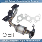 For 2004-2006 Toyota Sienna Exhaust Manifold Catalytic Converter Fwd Bank 3.3L New. Price: $72.19.
