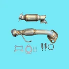Manifold Converter And Flex Pipe 2012-2015 Honda Crosstour 2.4L New. Price: $338.36.