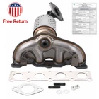 Catalytic Converter Front For Hyundai Sonata 2.4L 2009-2014 Kia Optima New. Price: $66.00.
