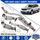 For Chevrolet Traverse 2009-2017 3.6L All Three Catalytic Converters Flex Pipe New. Price: $150.69.