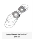Catclamp Catalytic Converter Locks Theft Prevention Standard Kit Set Of 2 New. Price: $350.00.