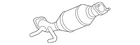 Genuine Gm Catalytic Converter 19420261 New. Price: $1405.19.