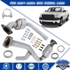 Pipe Catalytic Converter Set For 2007-2008 Gmc Sierra 1500 4.3L 4.8L 5.3L 6.0L New. Price: $125.87.