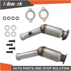 Labwork Front Left & Right Catalytic Converter Ford Mustang 2011-2014 5.0L New. Price: $67.92.