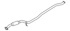 Genuine Mazda Exhaust Intermediate Pipe H303-40-600 New. Price: $547.90.