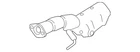 Genuine Nissan Converter & Pipe 200A0-9HH0A New. Price: $634.57.