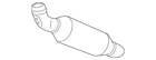 Genuine Ford Catalytic Converter AL1Z-5E212-C New. Price: $1534.37.