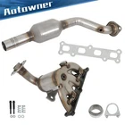 Front & Rear Side Catalytic Converter Set For Jeep Compass 2.4L 4WD 2007-16 2017 New. Price: $126.30.