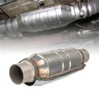 High Flow Performance 2.5" Universal Catalytic Converter W/O2 Port Epa Compliant New. Price: $38.99.