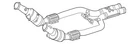 Genuine Mercedes-benz Catalytic Converter 222-490-69-10 New. Price: $2758.60.