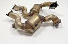 13-18 Audi S6 S8 A8 RS7 4.0L V8 Exhaust Manifold Header Converter Set Oem Used. Price: $949.99.