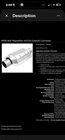 Open Box Magnaflow 447205 Catalytic Converter New. Price: $200.00.