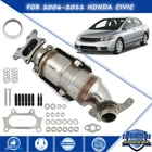 For 2006-2009 2010 2011 Honda Civic 1.8L L4 Exhaust Manifold Catalytic Converter New. Price: $54.80.