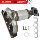 Manifold Catalytic Converter 2014-2018 Kia Forte 2.0L Direct Fit Obdii New. Price: $148.00.