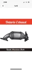 Chevy Malibu, Impala 2.5L Front Catalytic Converter 2013 - 2019 New. Price: $89.00.