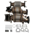 Epa Catalytic Converter Set Fits 2009-2015 Honda Pilot 3.5L Left&right&rear New. Price: $188.56.