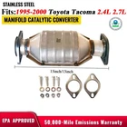 For Toyota Tacoma 2.4L & 2.7L Catalytic Converters 1995-2000 Obdii Directfit New. Price: $98.25.