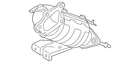 Genuine Mazda Catalytic Converter L3L9-20-50X New. Price: $442.33.