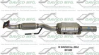 Catalytic Converter-exact-fit Davico DV-020 New. Price: $494.99.
