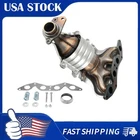 Catalytic Converter With Heatshield Fits Honda Civic 1.7L 2001-2005 Front Epa New. Price: $75.99.