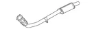 Genuine Audi Front Pipe 4F0-253-301-AG New. Price: $246.05.