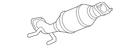 Genuine Gm Catalytic Converter Front Catalyst Support 95437096 New. Price: $936.32.