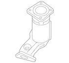 Genuine Nissan Catalytic Converter 208A2-3KD0A New. Price: $1299.66.